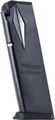 Mec-Gar Sig Sauer P228 Magazine 9mm 15 Rounds Blued